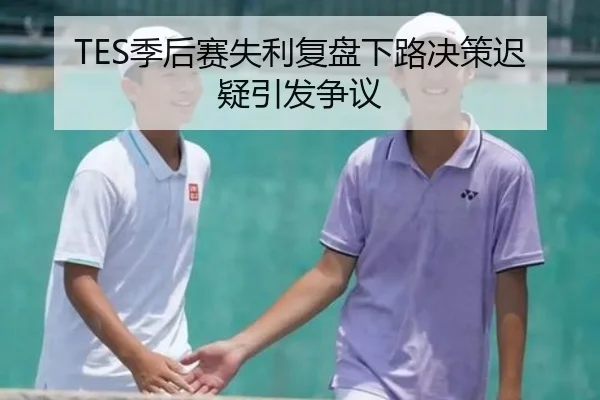 TES季后赛失利复盘下路决策迟疑引发争议 - xingkong